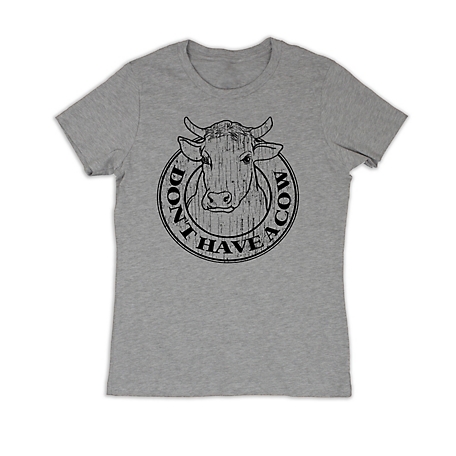 Farm Fed Clothing Women's Short-Sleeve Don't Have A Cow T-Shirt