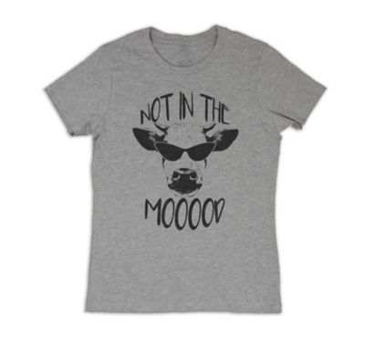 Farm Fed Clothing Women's Short-Sleeve Mooood T-Shirt