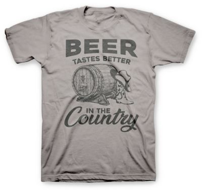 Farm Fed Clothing Men's Short-Sleeve Beer Country T-Shirt