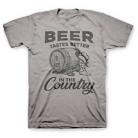 Farm Fed Clothing Men's Short-Sleeve Beer Country T-Shirt