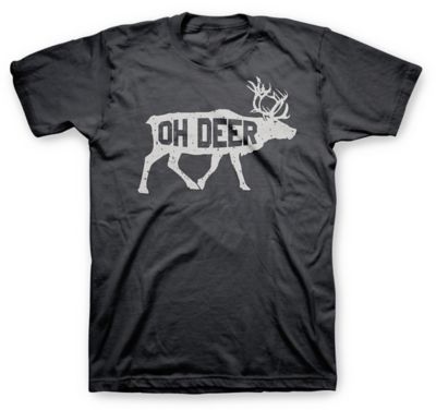 Goodie Two Sleeves Men's Short-Sleeve Oh Deer T-Shirt