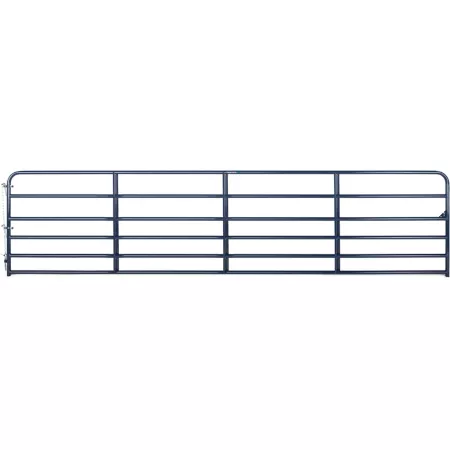 Tarter 18 ft x 50 in 6-Bar Economical Gate 1-3/4 in Tubing Blue Corral Panels & Gates