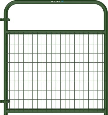 Tarter 4 ft. long, 2 in. x 4 in. Wire Filled Gate, Green