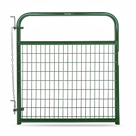 Tarter 4 ft. 2 x 4 Wire Filled Gate, 26 lb., Green
