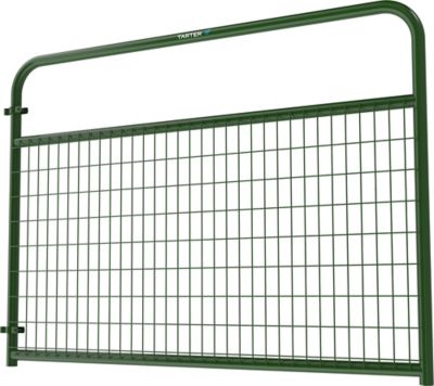 Image showing  6 ft. x 50 in. Wire Filled Gate, 2 in. x 4 in. Mesh, Green