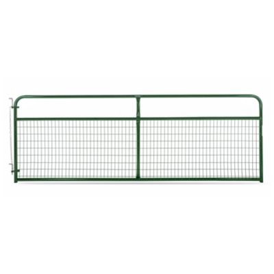 Tarter 12 ft. 2 x 4 Wire Filled Gate, 61 lb., Green