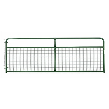 Tarter 12 ft. 2 x 4 Wire Filled Gate, 61 lb., Green
