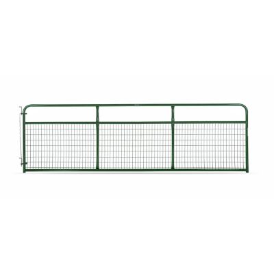 Tarter 14 ft. 2 x 4 Wire Filled Gate, 72 lb., Green