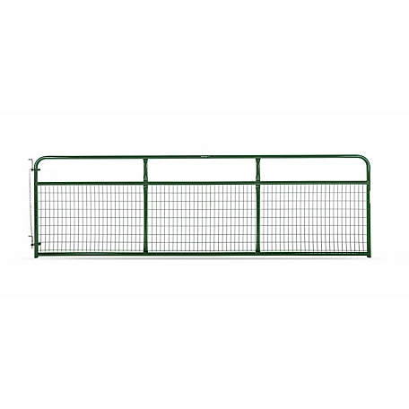 Tarter 14 ft. 2 x 4 Wire Filled Gate, 72 lb., Green