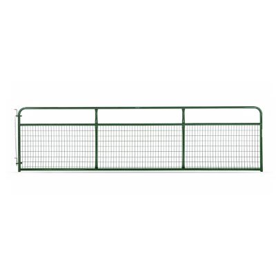 Tarter 16 ft. long 2 in. x 4 in. Wire Filled Gate, Green
