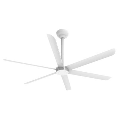 Maxx Air 108 in. Indoor 6-Speed HVLS Ceiling Fan, Gloss White