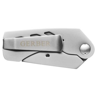 Image showing  EAB Lite Silver Fine Edge Folding Knife