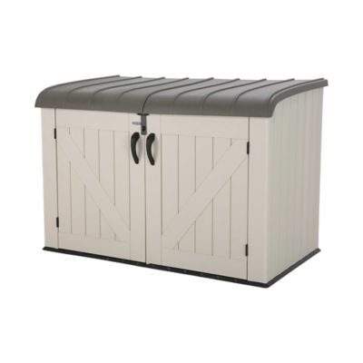 Lifetime 52 in. Horizontal Storage Shed, 75 cu. ft.