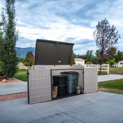 Image showing 7 th Lifetime 6ft. 3.3 x 3ft. 6.8in. Horizontal Storage Shed, 75 cu.ft.