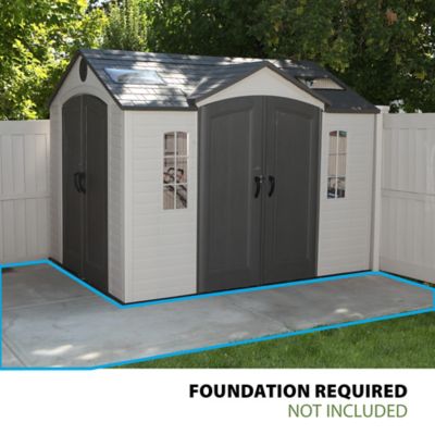 Image showing 5 th Lifetime 10 x 8ft. Dual Entry System Outdoor Storage Shed