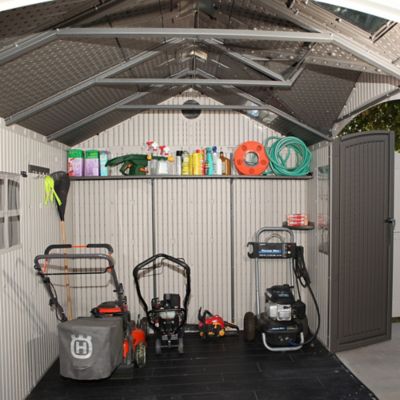 Image showing 9 th Lifetime 10 x 8ft. Dual Entry System Outdoor Storage Shed