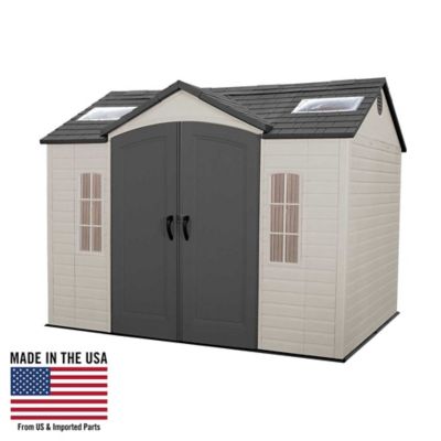 Lifetime 10 ft. x 8 ft. Outdoor Storage Shed, LT