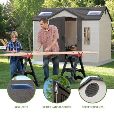 Image showing  10 x 8ft. Outdoor Storage Shed, 60005