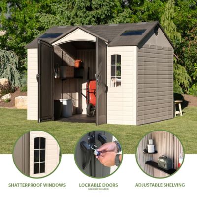 Image showing  10 x 8ft. Outdoor Storage Shed, 60005
