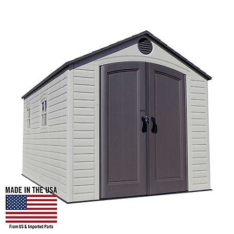 Lifetime 8 ft. x 15 ft. Outdoor Storage Shed