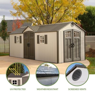 Image showing  20 Ft. x 8 Ft. Outdoor Storage Shed