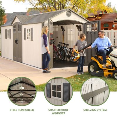 Image showing  20 Ft. x 8 Ft. Outdoor Storage Shed