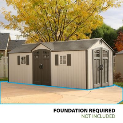 Image showing  20 Ft. x 8 Ft. Outdoor Storage Shed