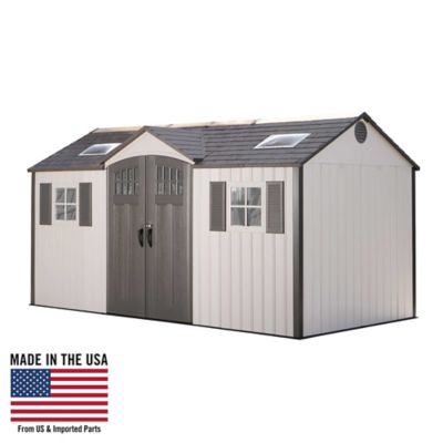 Lifetime 15 ft. x 8 ft. Side Entry Outdoor Storage Shed