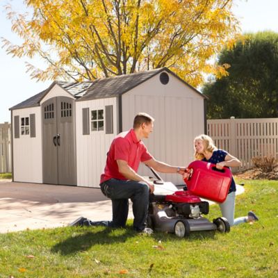 Image showing 9 th Lifetime 15 x 8ft. Side Entry Outdoor Storage Shed