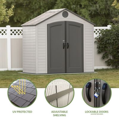 Image showing  8 Ft. x 5 Ft. Outdoor Storage Shed