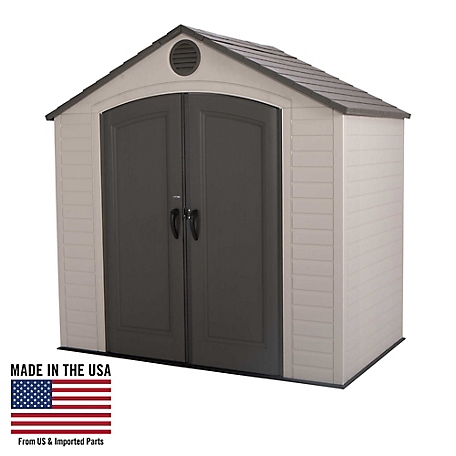 Lifetime 8 ft. x 5 ft. Outdoor Storage Shed