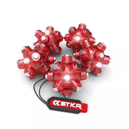 STKR Concepts Magnetic Light Mines 5-Pack Standing Work Lights