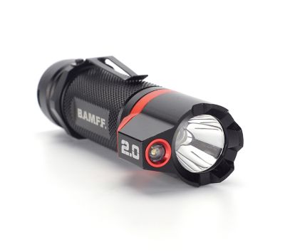 STKR Concepts 200 Lumen BAMFF 2.0 Dual LED Flashlight with 6 Modes