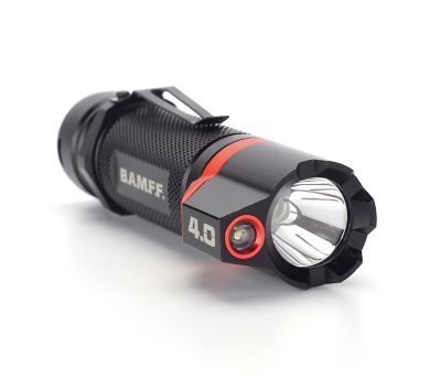 STKR Concepts 400 Lumen BAMFF 4.0 Dual LED Flashlight with 6 Modes