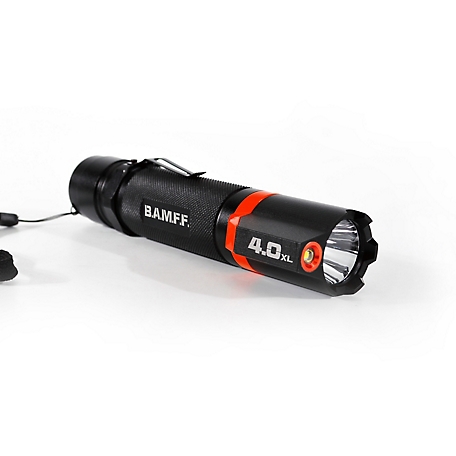 STKR Concepts BAMFF 4.0 XL 400-Lumen Dual LED Flashlight with 6 Modes, 00-156