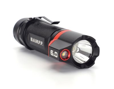 STKR Concepts BAMFF 6.0 600-Lumen Rechargeable Dual LED Flashlight with 6 Modes, 00-340 -  00340