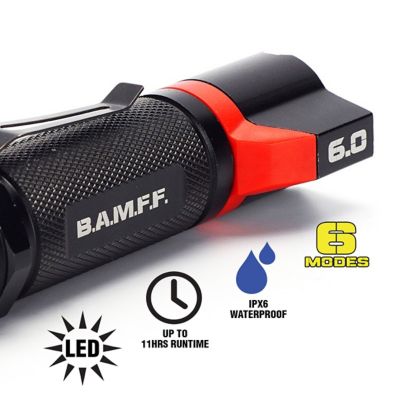 Image showing 5 th STKR Concepts BAMFF 6.0 600-Lumen Rechargeable Dual LED Flashlight with 6 Modes, 00-340