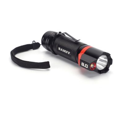 STKR Concepts BAMFF 8.0 800-Lumen Rechargeable Dual LED Flashlight with 6 Modes, 00-341 -  00341