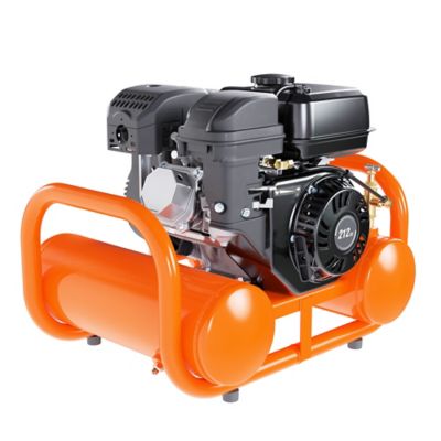 Image showing 7 th Industrial Air Contractor 5 HP 4 gal. Single-Stage Gas Pontoon Air Compressor, 155 PSI