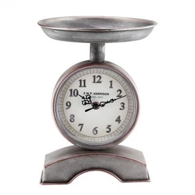 Red Shed Dark Metal Scale Clock At Tractor Supply Co