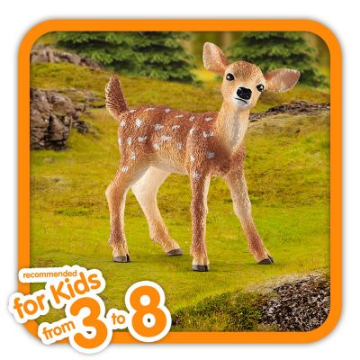 Image showing  White-Tailed Fawn Toy Figurine