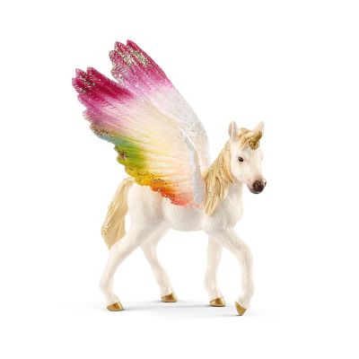 Schleich Winged Rainbow Unicorn Foal Toy