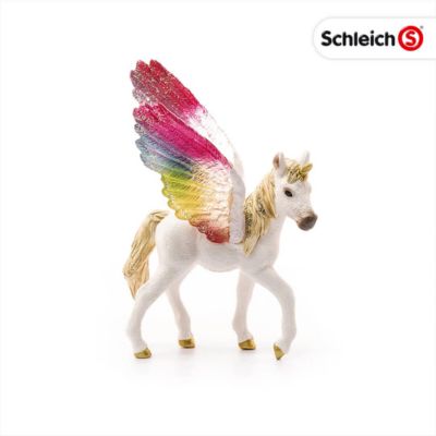 Schleich 70577 Bayala francophile Rainbow Unicorn Foal Toy Figure motor skills 