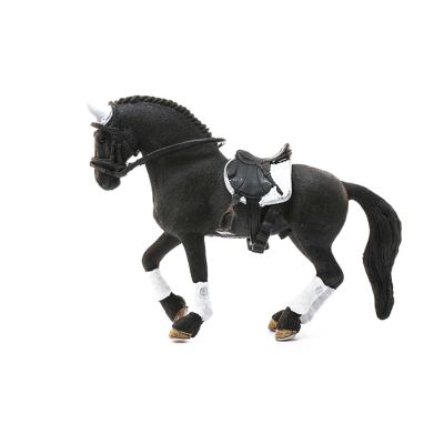 Image showing 2 th Schleich Frisian Stallion Riding Tournament Play Set, 3-Pack