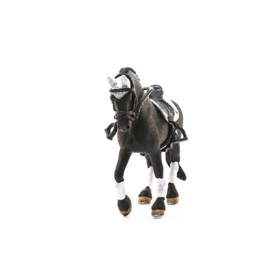 Image showing 3 th Schleich Frisian Stallion Riding Tournament Play Set, 3-Pack