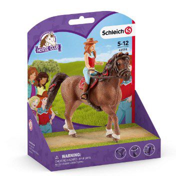 Image showing  4 pc. Horse Club Hannah and Cayenne