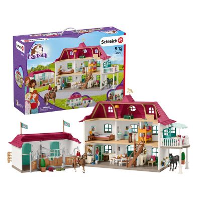 schleich large house with stable