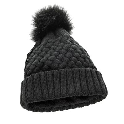 Xetra Women's Acrylic Cable Knit Hat