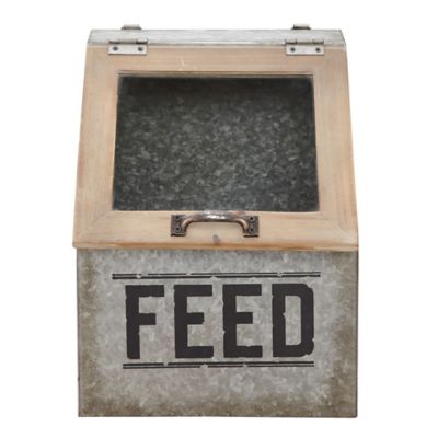 Red Shed Wood Metal Feed Bin At Tractor Supply Co