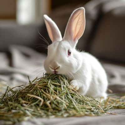Image showing  All-Natural Orchard Grass Hay for Small Pets, 48 oz.